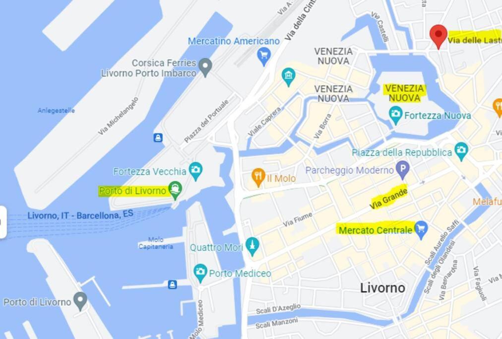 Loft Cianosi - Appartamento Nel Cuore Di Livorno Exterior foto